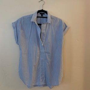 J. Crew Striped Blouse